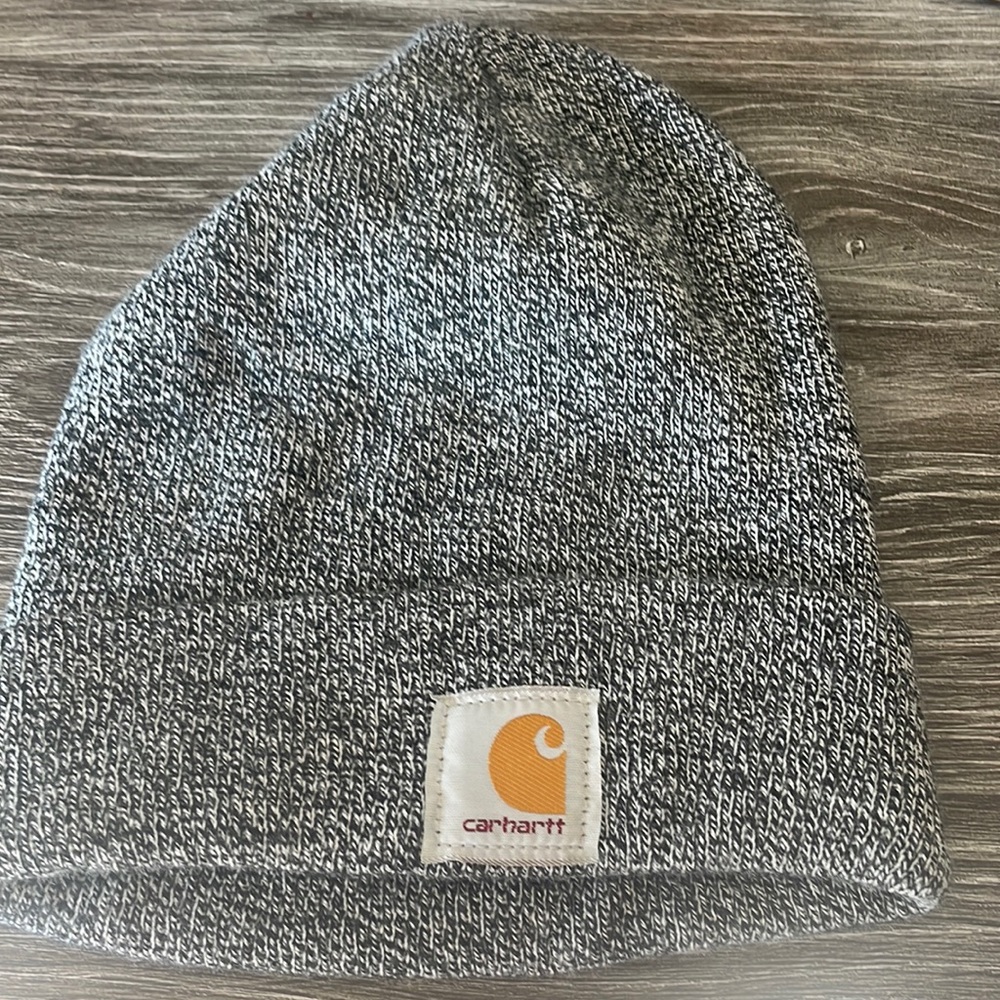 Gray Carhartt Beanie